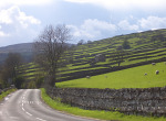 A typical view with dry stone walls